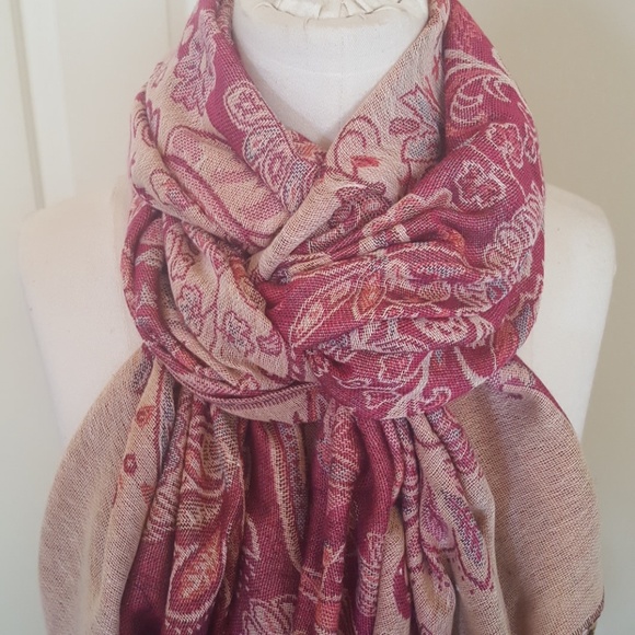 Reversible pashmina - Picture 2 of 6